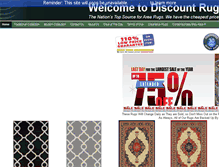 Tablet Screenshot of buydiscountrug.com